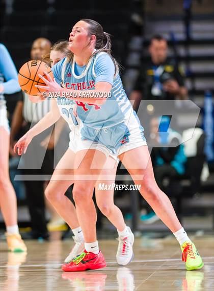 Thumbnail 3 in Charlotte Catholic vs Watauga (NCHSAA 4A Regional Final) photogallery.