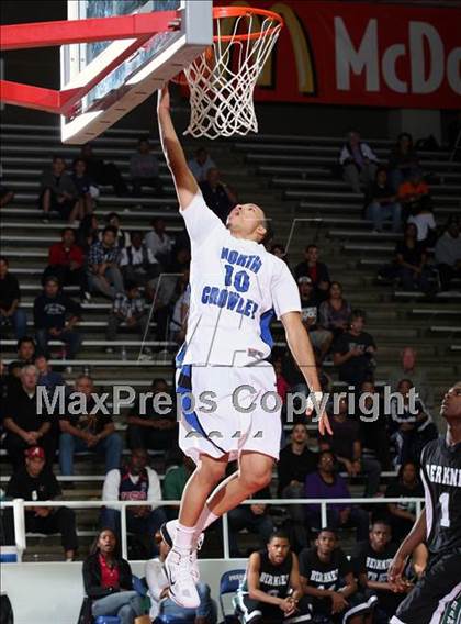 Thumbnail 1 in North Crowley vs. Berkner (McDonald's Texas Invitational) photogallery.