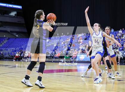 Thumbnail 3 in Nazareth vs. Saltillo (UIL 1A Basketball Division II Final) photogallery.