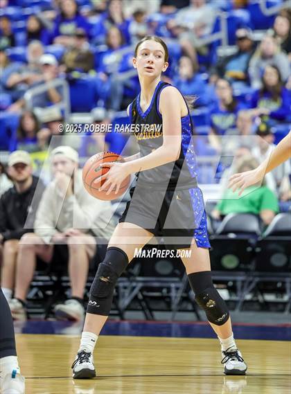 Thumbnail 2 in Nazareth vs. Saltillo (UIL 1A Basketball Division II Final) photogallery.