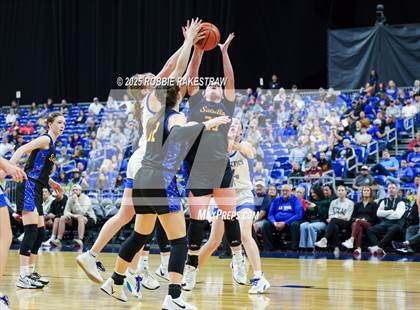 Thumbnail 3 in Nazareth vs. Saltillo (UIL 1A Basketball Division II Final) photogallery.