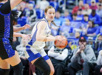 Thumbnail 2 in Nazareth vs. Saltillo (UIL 1A Basketball Division II Final) photogallery.