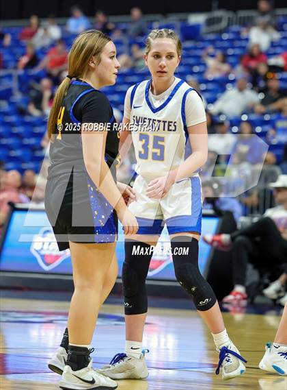 Thumbnail 3 in Nazareth vs. Saltillo (UIL 1A Basketball Division II Final) photogallery.