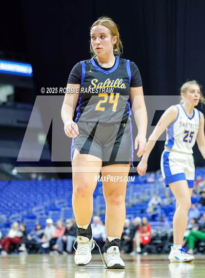 Thumbnail 2 in Nazareth vs. Saltillo (UIL 1A Basketball Division II Final) photogallery.