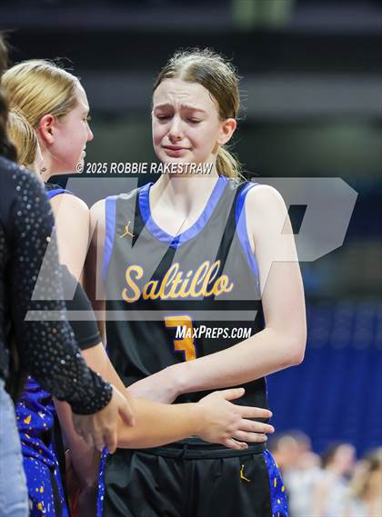 Thumbnail 2 in Nazareth vs. Saltillo (UIL 1A Basketball Division II Final) photogallery.
