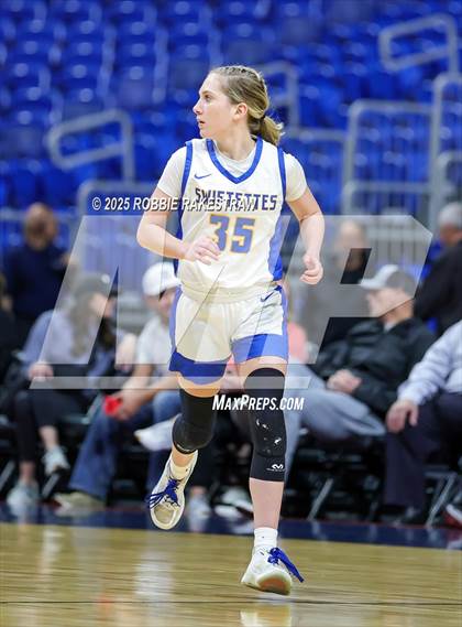 Thumbnail 3 in Nazareth vs. Saltillo (UIL 1A Basketball Division II Final) photogallery.