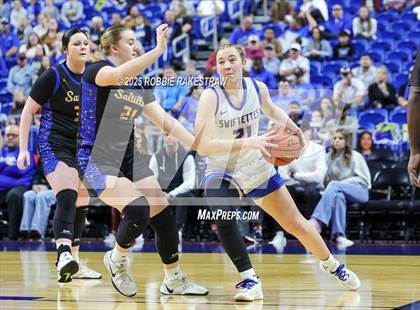 Thumbnail 3 in Nazareth vs. Saltillo (UIL 1A Basketball Division II Final) photogallery.