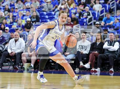 Thumbnail 2 in Nazareth vs. Saltillo (UIL 1A Basketball Division II Final) photogallery.