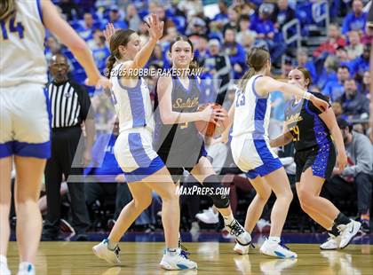 Thumbnail 1 in Nazareth vs. Saltillo (UIL 1A Basketball Division II Final) photogallery.