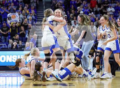 Thumbnail 1 in Nazareth vs. Saltillo (UIL 1A Basketball Division II Final) photogallery.