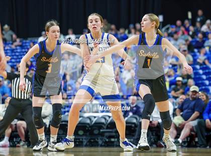 Thumbnail 2 in Nazareth vs. Saltillo (UIL 1A Basketball Division II Final) photogallery.