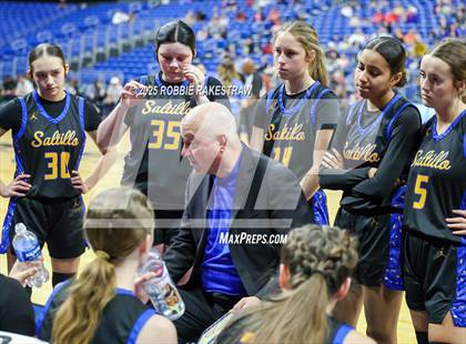 Thumbnail 1 in Nazareth vs. Saltillo (UIL 1A Basketball Division II Final) photogallery.