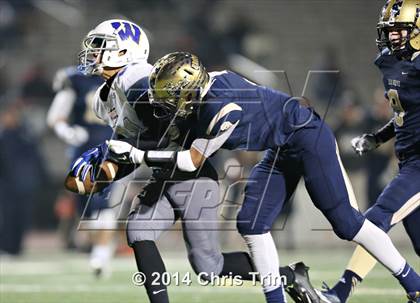 Thumbnail 2 in Wood vs. Elk Grove (CIF SJS D2 Playoff) photogallery.