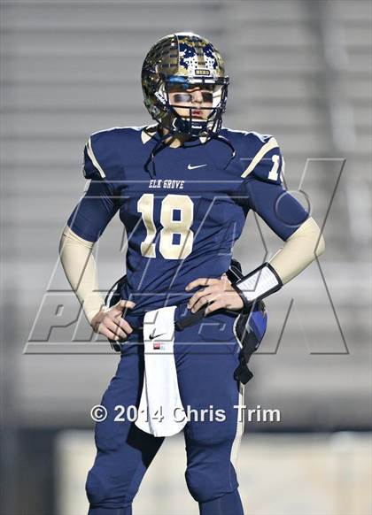 Thumbnail 2 in Wood vs. Elk Grove (CIF SJS D2 Playoff) photogallery.