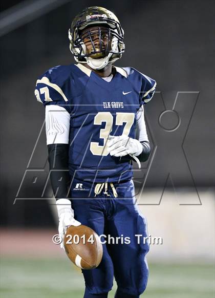 Thumbnail 2 in Wood vs. Elk Grove (CIF SJS D2 Playoff) photogallery.