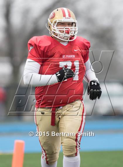 Thumbnail 1 in St. Francis vs. Archbishop Stepinac (NYSCHSAA  Final) photogallery.