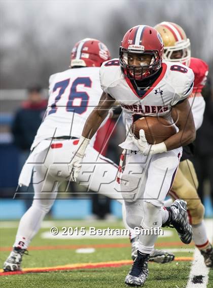 Thumbnail 3 in St. Francis vs. Archbishop Stepinac (NYSCHSAA  Final) photogallery.