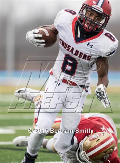 Thumbnail 2 in St. Francis vs. Archbishop Stepinac (NYSCHSAA  Final) photogallery.