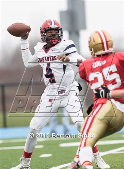 Thumbnail 3 in St. Francis vs. Archbishop Stepinac (NYSCHSAA  Final) photogallery.