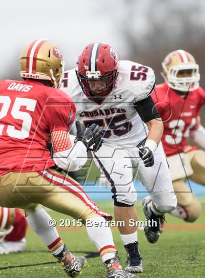 Thumbnail 3 in St. Francis vs. Archbishop Stepinac (NYSCHSAA  Final) photogallery.