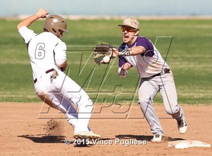 Thumbnail 1 in Crespi Varsity vs. Crespi Alumni 2015 photogallery.