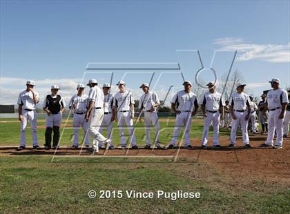 Thumbnail 1 in Crespi Varsity vs. Crespi Alumni 2015 photogallery.