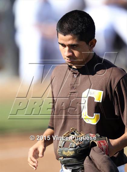 Thumbnail 1 in Crespi Varsity vs. Crespi Alumni 2015 photogallery.
