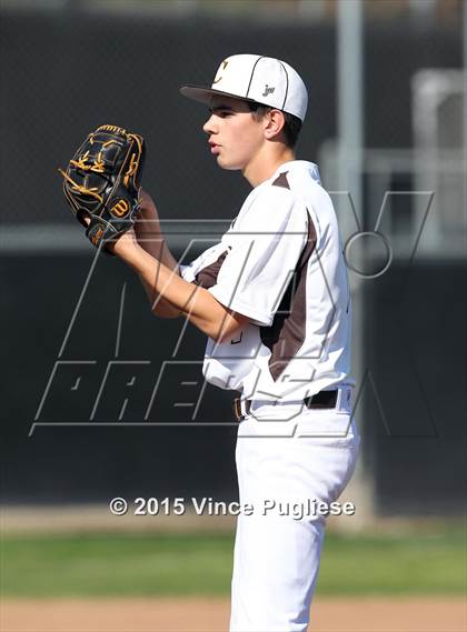 Thumbnail 1 in Crespi Varsity vs. Crespi Alumni 2015 photogallery.