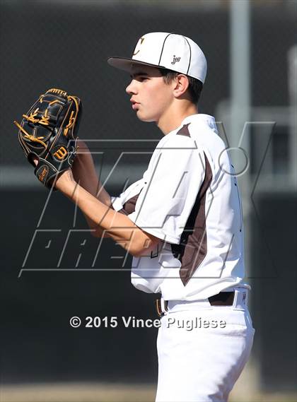 Thumbnail 2 in Crespi Varsity vs. Crespi Alumni 2015 photogallery.