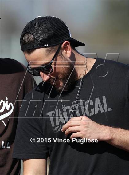 Thumbnail 2 in Crespi Varsity vs. Crespi Alumni 2015 photogallery.