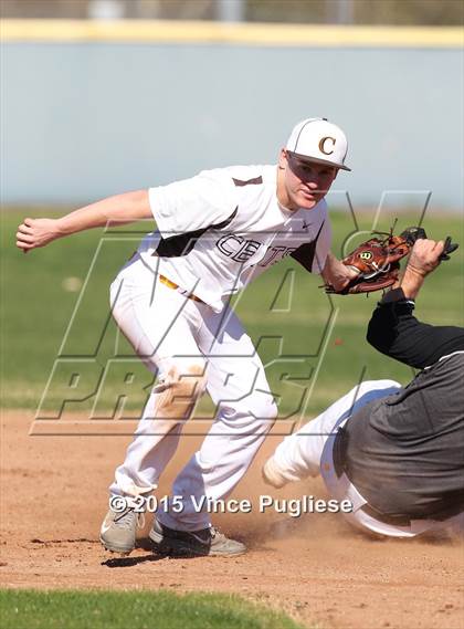 Thumbnail 1 in Crespi Varsity vs. Crespi Alumni 2015 photogallery.