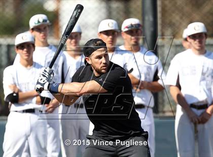 Thumbnail 3 in Crespi Varsity vs. Crespi Alumni 2015 photogallery.