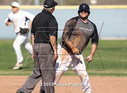 Thumbnail 1 in Crespi Varsity vs. Crespi Alumni 2015 photogallery.