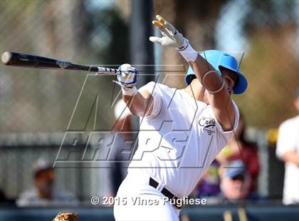 Thumbnail 2 in Crespi Varsity vs. Crespi Alumni 2015 photogallery.