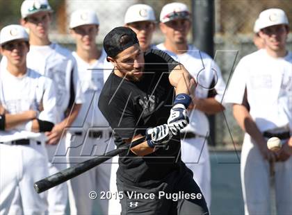 Thumbnail 1 in Crespi Varsity vs. Crespi Alumni 2015 photogallery.