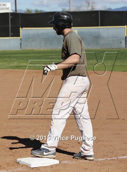 Thumbnail 3 in Crespi Varsity vs. Crespi Alumni 2015 photogallery.