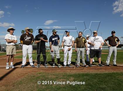 Thumbnail 3 in Crespi Varsity vs. Crespi Alumni 2015 photogallery.