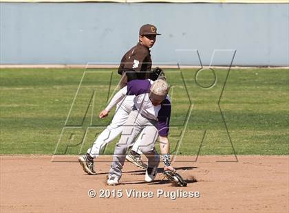 Thumbnail 3 in Crespi Varsity vs. Crespi Alumni 2015 photogallery.
