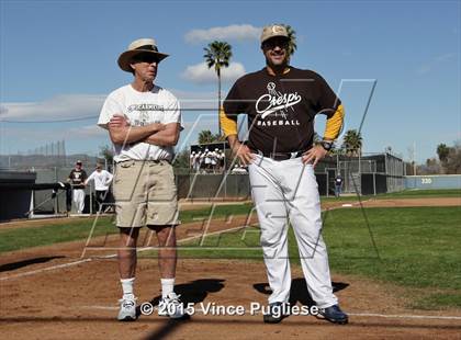 Thumbnail 3 in Crespi Varsity vs. Crespi Alumni 2015 photogallery.