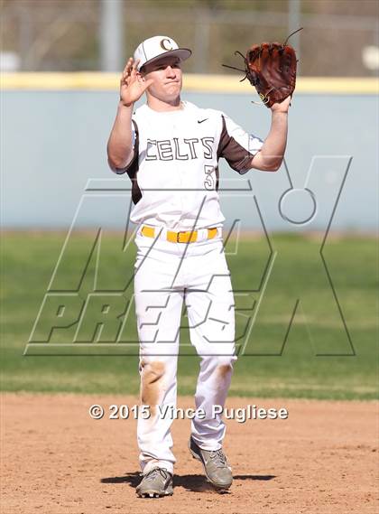 Thumbnail 1 in Crespi Varsity vs. Crespi Alumni 2015 photogallery.