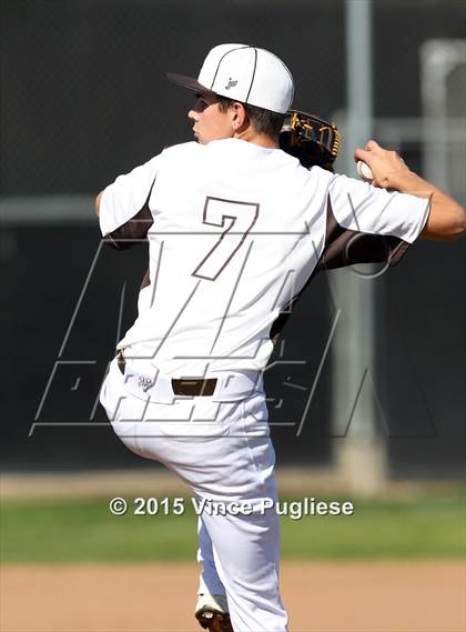 Thumbnail 3 in Crespi Varsity vs. Crespi Alumni 2015 photogallery.
