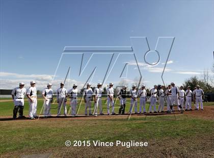 Thumbnail 1 in Crespi Varsity vs. Crespi Alumni 2015 photogallery.