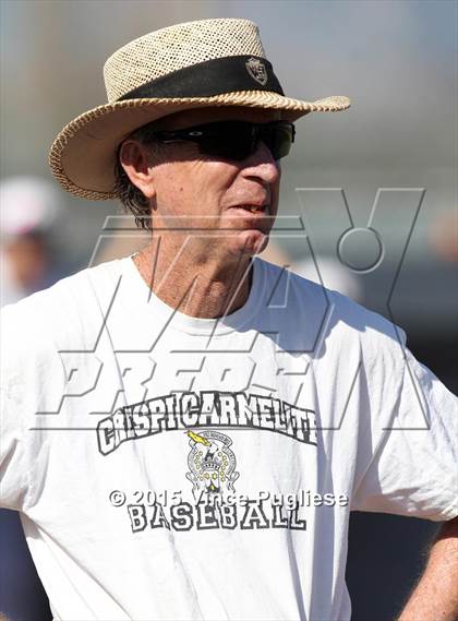 Thumbnail 3 in Crespi Varsity vs. Crespi Alumni 2015 photogallery.