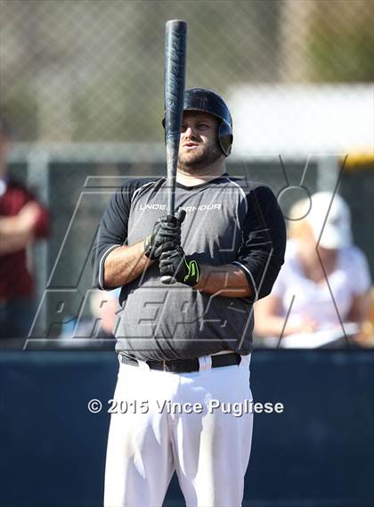 Thumbnail 2 in Crespi Varsity vs. Crespi Alumni 2015 photogallery.