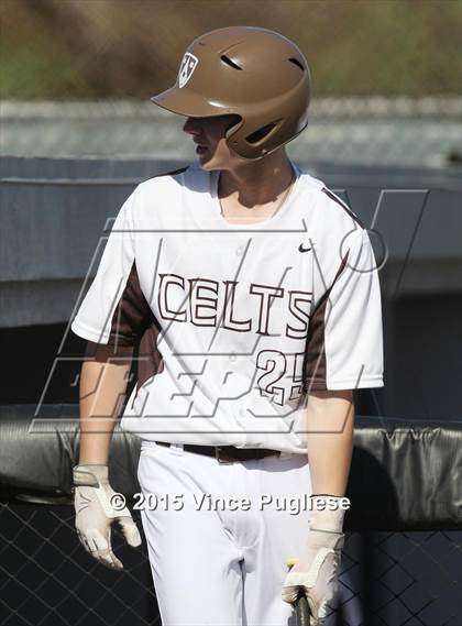 Thumbnail 1 in Crespi Varsity vs. Crespi Alumni 2015 photogallery.