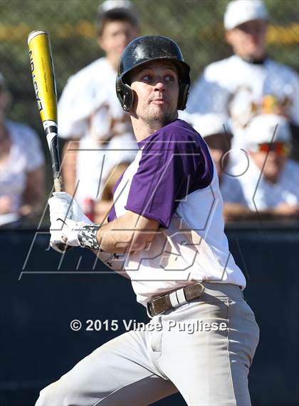 Thumbnail 1 in Crespi Varsity vs. Crespi Alumni 2015 photogallery.