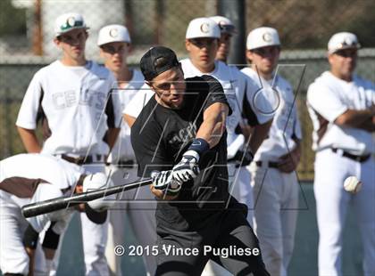 Thumbnail 3 in Crespi Varsity vs. Crespi Alumni 2015 photogallery.