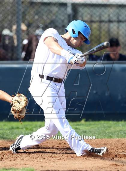 Thumbnail 3 in Crespi Varsity vs. Crespi Alumni 2015 photogallery.