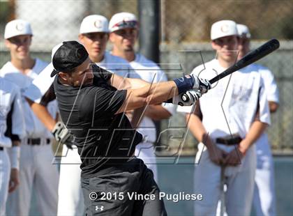 Thumbnail 3 in Crespi Varsity vs. Crespi Alumni 2015 photogallery.