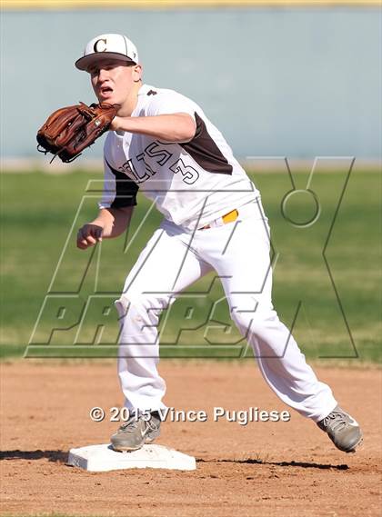 Thumbnail 3 in Crespi Varsity vs. Crespi Alumni 2015 photogallery.